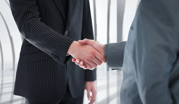 Business people shaking hands — Stock Photo, Image