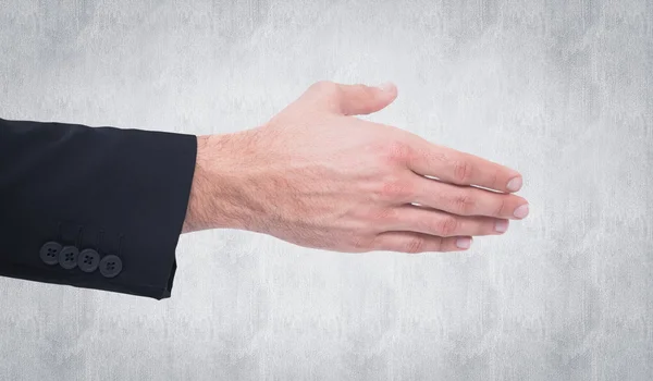 Businessman offering handshake — Stock Photo, Image