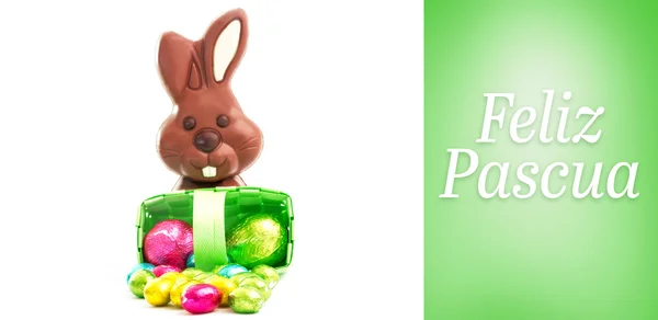 Imagen compuesta de feliz pascua — Foto de Stock