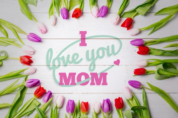 Mothers day greeting — Stock Photo, Image