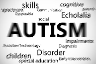 Composite image of autism clipart