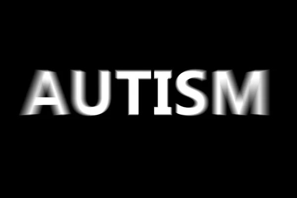 Sammansatt bild av autism — Stockfoto