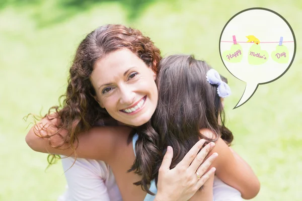 Imagen compuesta del saludo del día de las madres — Foto de Stock