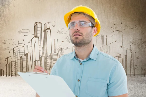 Supervisor looking away — Stock Photo, Image