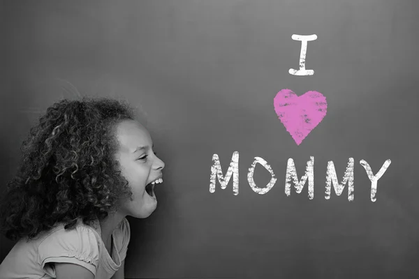 Composite image of mothers day greeting — Stock Photo, Image