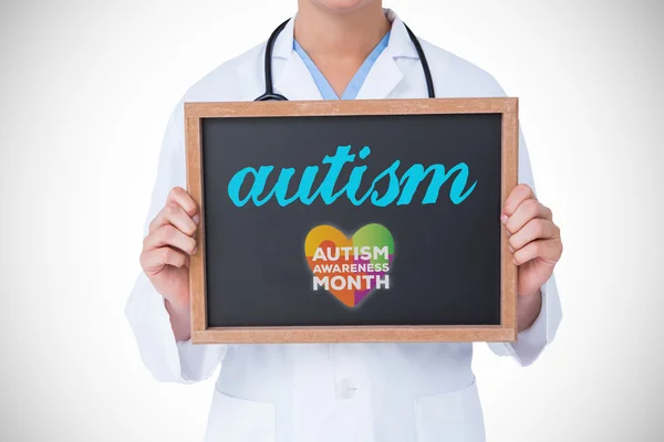 Autisme contre l'autisme mois de sensibilisation — Photo