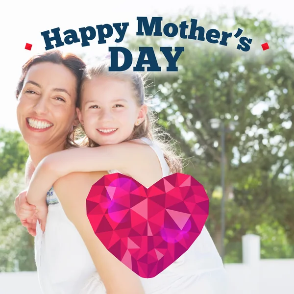 Imagen compuesta del feliz día de las madres —  Fotos de Stock