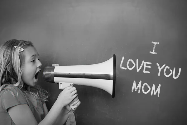 Imagem composta da saudação do dia das mães — Fotografia de Stock