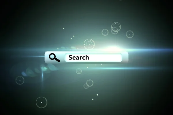 Composite image of search engine — Stock Photo, Image