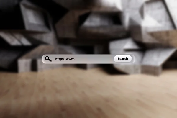 Composite image of search engine — Stock Photo, Image