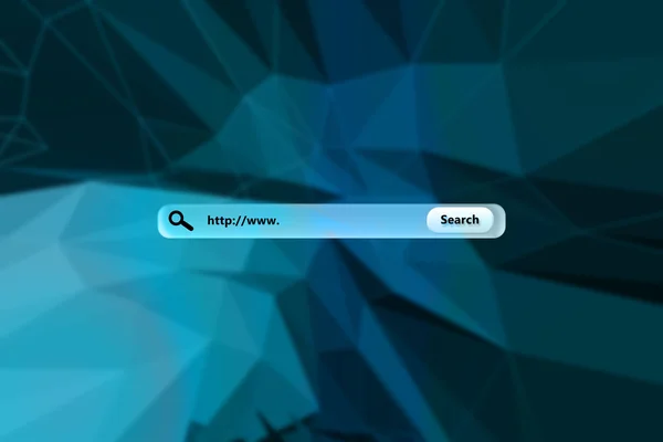 Composite image of search engine — Stock Photo, Image