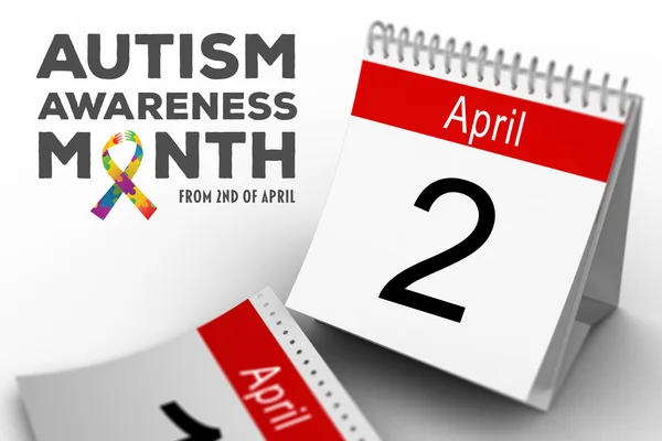 Autism awareness month — Stock Photo, Image