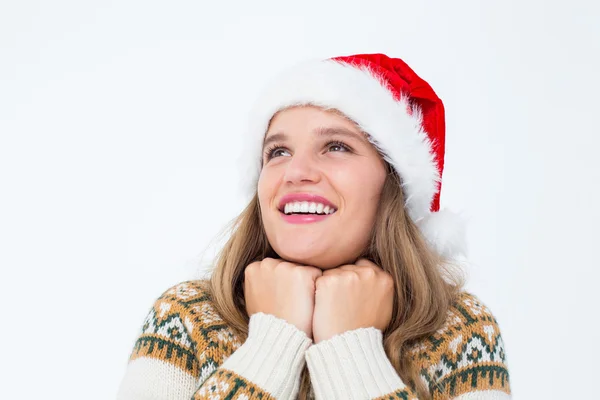 Leende kvinna hipster — Stockfoto