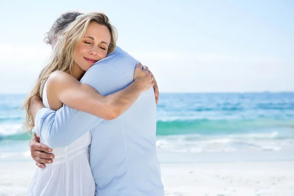 Happy couple hugging each other — Stock Photo, Image