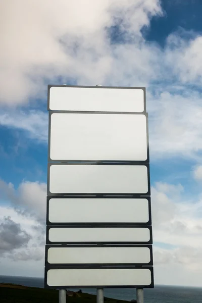 Road signs with copy space — Stock Photo, Image