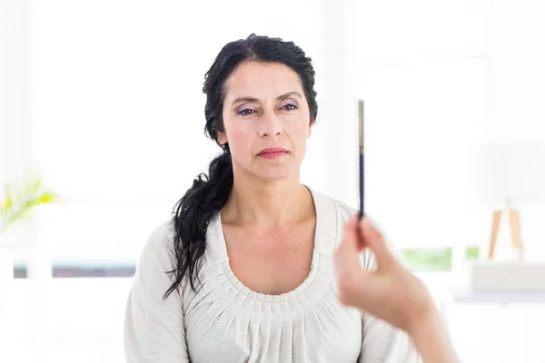 Woman being hypnotized — Stock Photo, Image