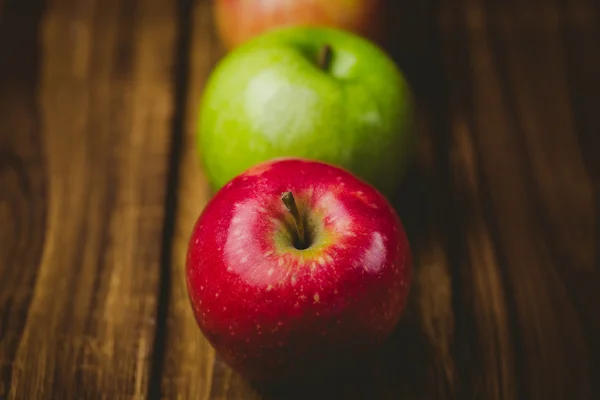 Fresh colorful apples — Stock Photo, Image