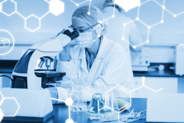 Science f. научная лаборатория. ученые в лаборатории. химия это наука. химический фон.