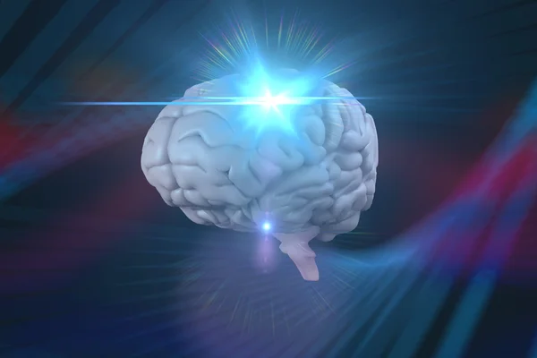 Image composite du cerveau — Photo