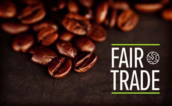 Composite image of fair trade — Stock Photo, Image