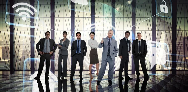 Composite image of business people — Stock Photo, Image