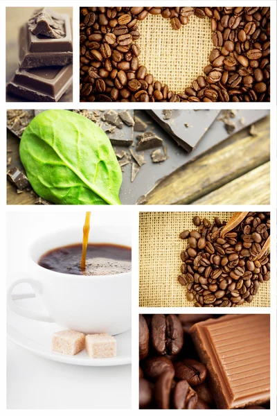 Composite image of chocolate — Stock Photo, Image