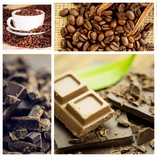 Composite image of chocolate — Stock Photo, Image