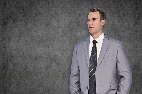 Composite image of businessman — Stock Photo, Image