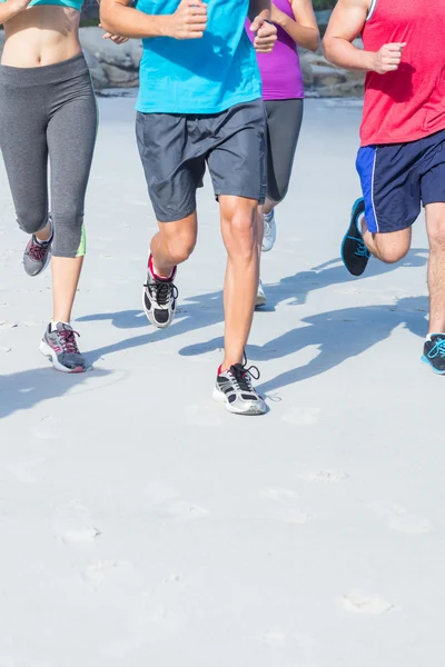 Friends doing jogging together — Stock Photo, Image