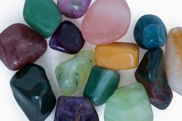 Colorful stones for alternative medicine — Stockfoto