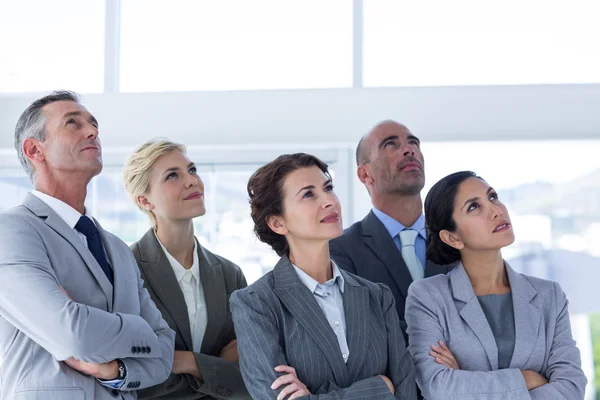 Team aziendale durante la riunione — Foto Stock