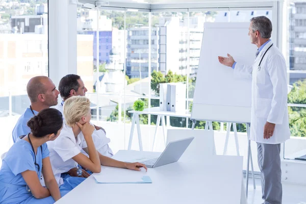 Team of doctor during meeting — Stock Photo, Image