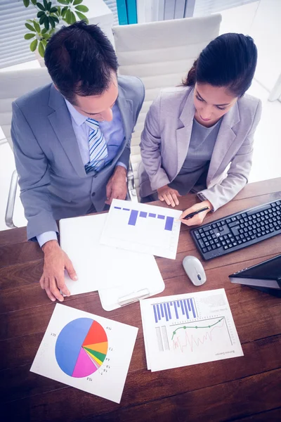 Zakelijke team werken — Stockfoto