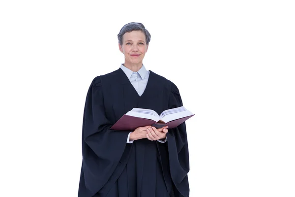 Advocaat houden wetboek — Stockfoto