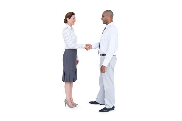 Business people shaking their hands — Stock Photo, Image