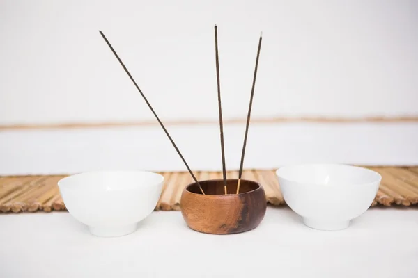 Incense burning and perfumed candles — Stock Fotó