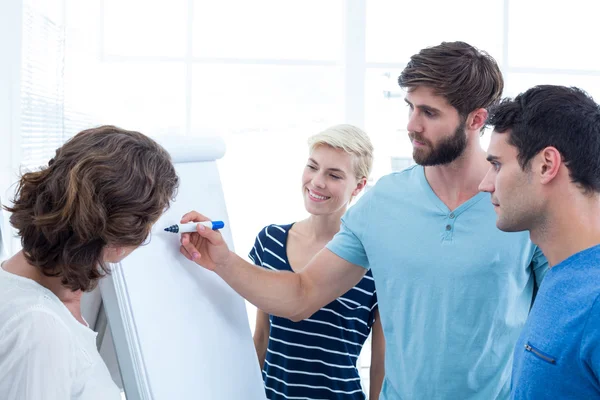 Creative business team in meeting — Stock Photo, Image