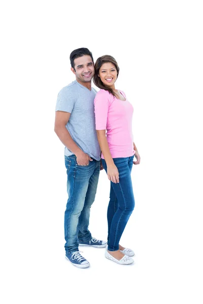 Couple standing together — Stock Photo, Image