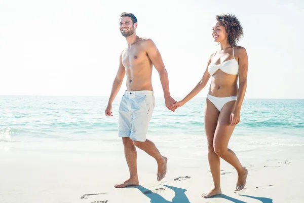 Casal feliz sorrindo — Fotografia de Stock