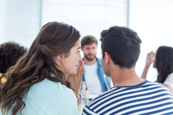 Les gens d'affaires lors d'une réunion — Photo