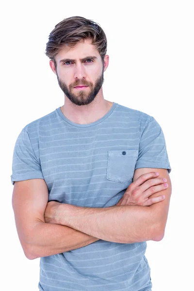 Handsome man looking at camera — Stock Photo, Image