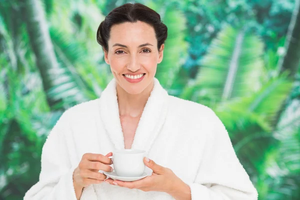 Eine Frau, die einen Wellnesstag hat — Stockfoto