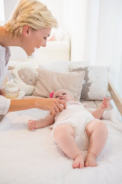 Mother with her baby girl — Stock Photo, Image