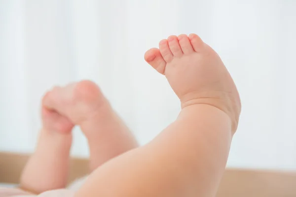 Beautiful foot of baby — 스톡 사진