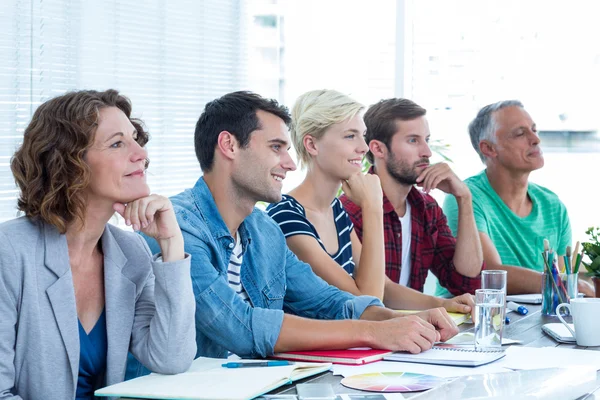 Team creativo di business in riunione — Foto Stock