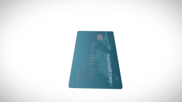Simplesmente expresse o pagamento com carteira móvel — Vídeo de Stock