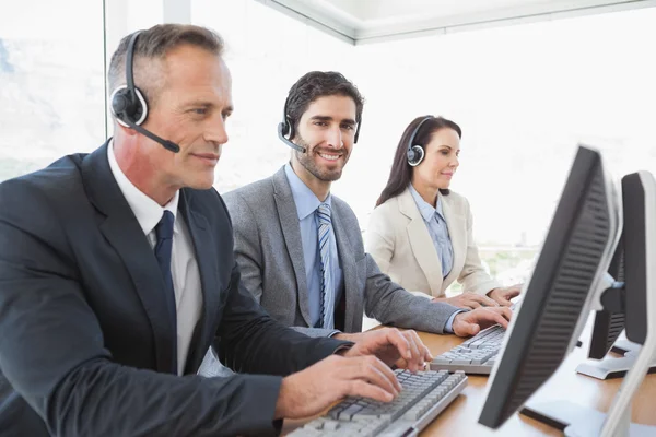 Zakelijke team werken — Stockfoto