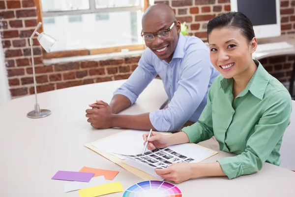 Business team working together — Stock Photo, Image