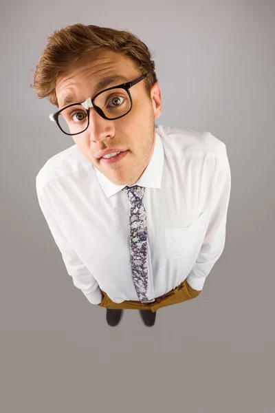 Businessman looking at camera — Stock Photo, Image