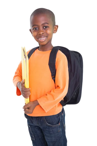 Pupil smiling at camera — Stock Photo, Image